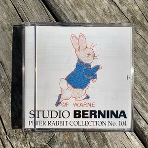 Studio Bernina Peter Rabbit design card